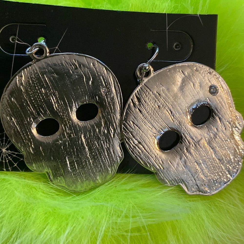Day of the Dead Earrings - Picture 3 of 4
